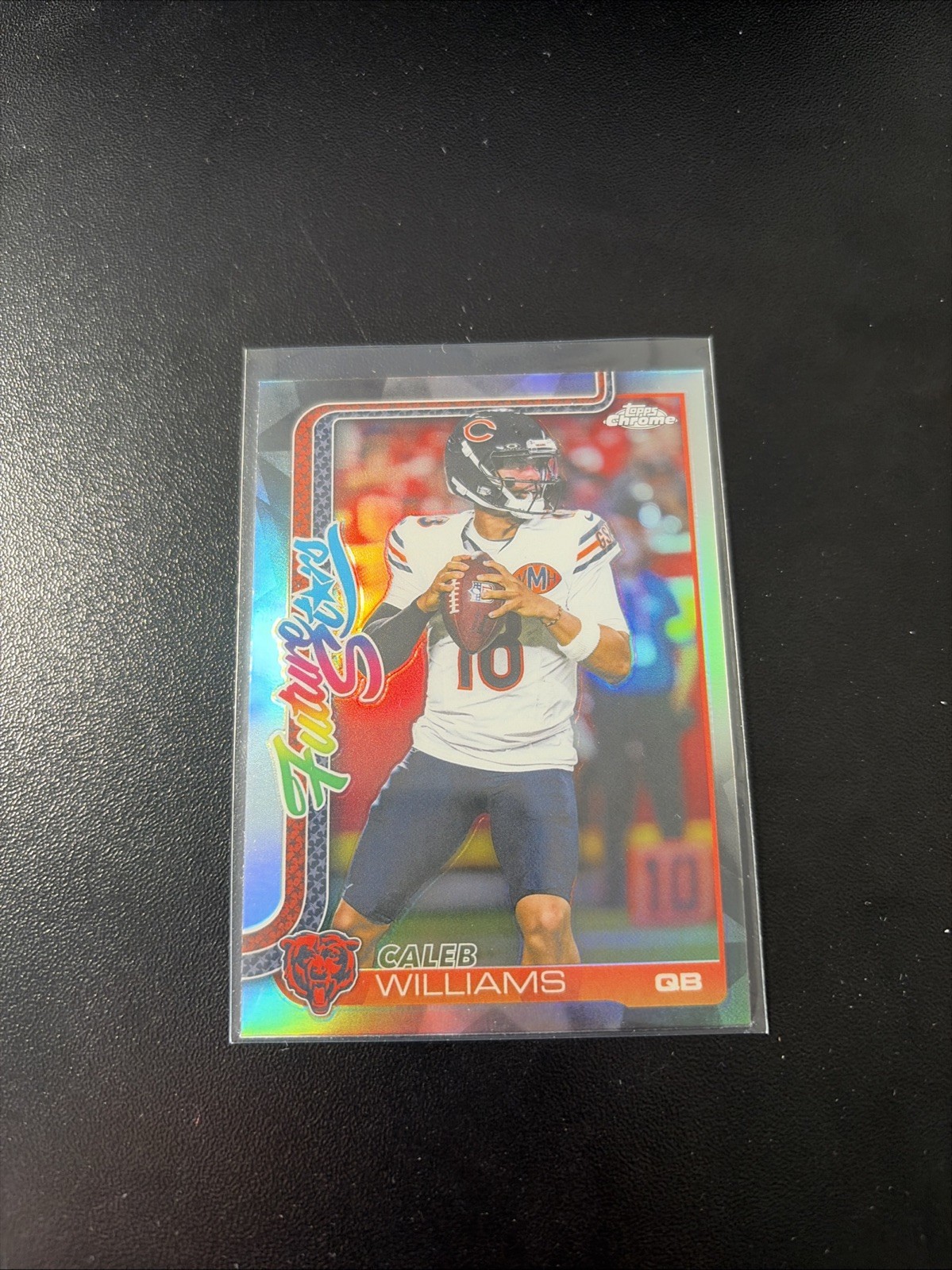 2025 Topps Chrome – Future Stars Caleb Williams #FS-1 Refractor