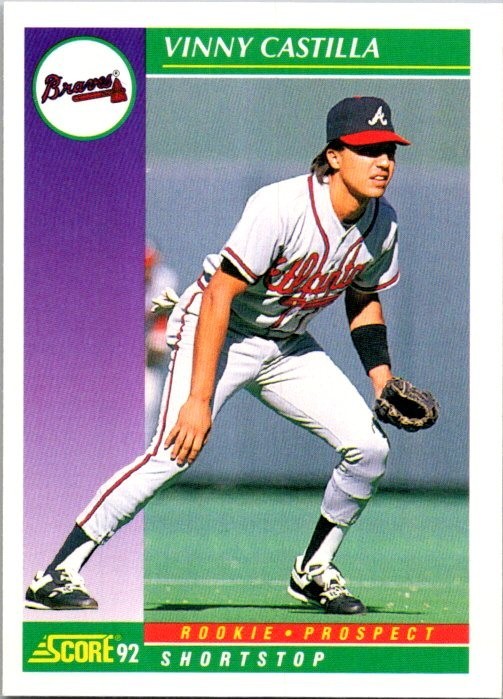 Vinny Castilla – 1992 Score – # 860 – Braves