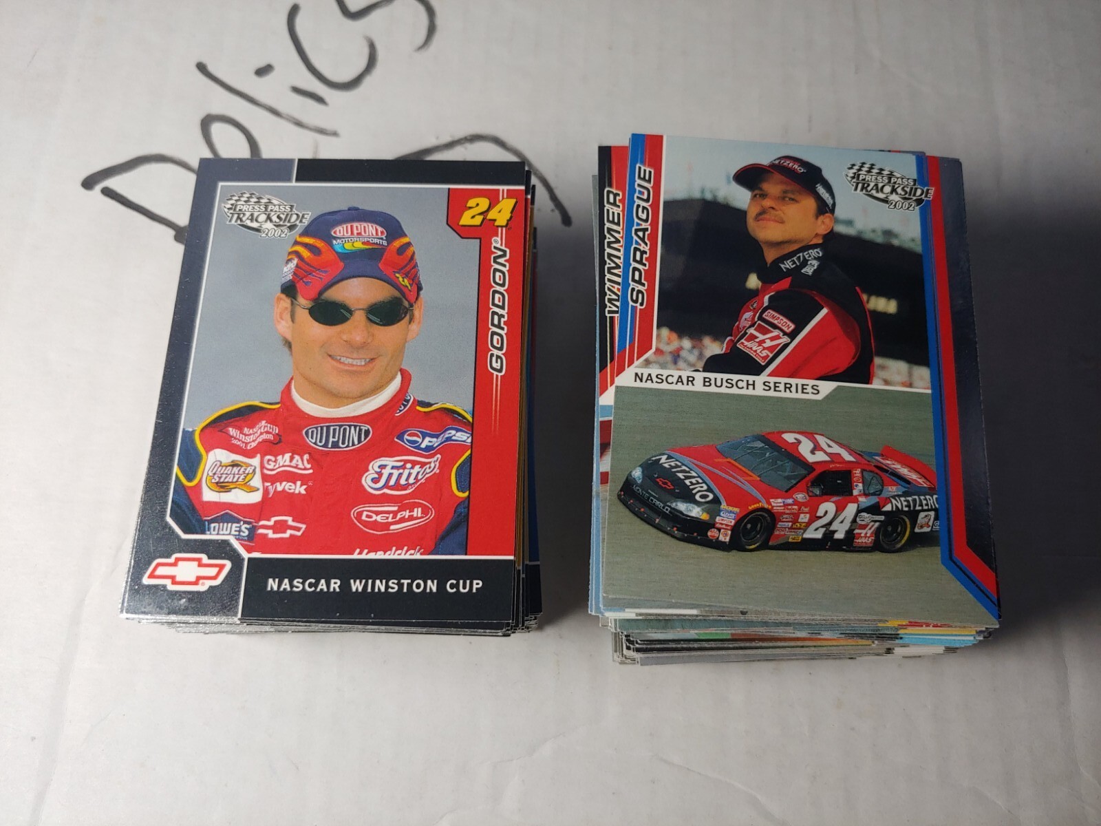2002 press pass trackside complete your base set *PYC*