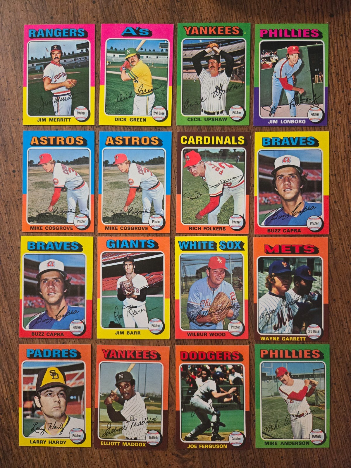 1975 TOPPS MINI BASEBALL YOU PICK #8 – #658 ****FREESHIPPING