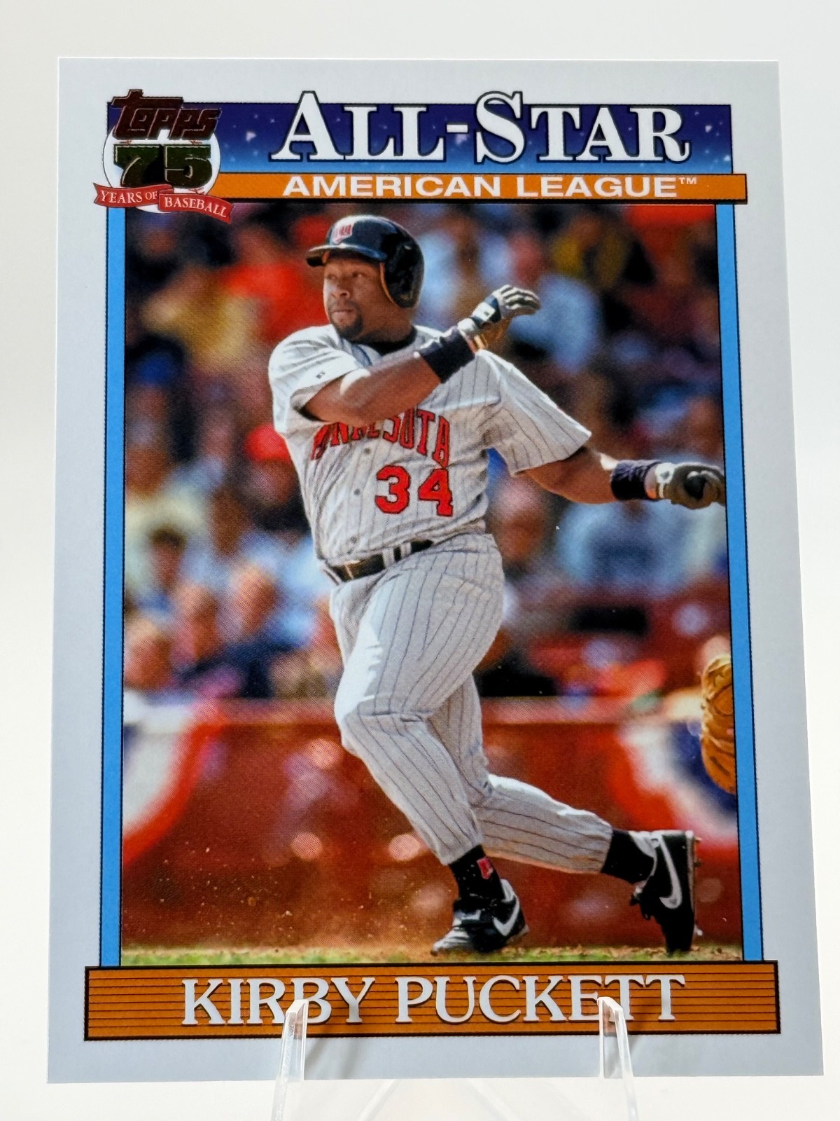 2026 Topps Series 2 – Kirby Puckett 1991 All-Star #91AS-45 – Twins