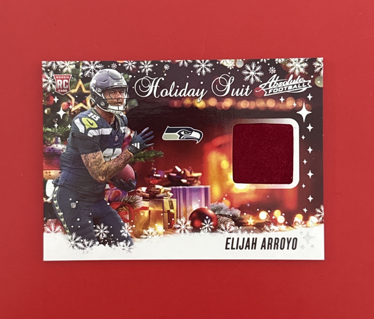 2025 Absolute Advent Calendar Exclusive Holiday Suit Relic Elijah Arroyo HS-EAD