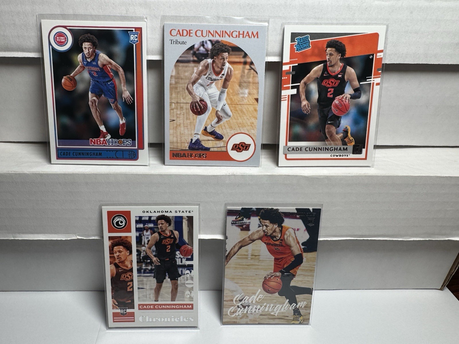 2021-22 Panini Cade Cunningham RC Lot (5)