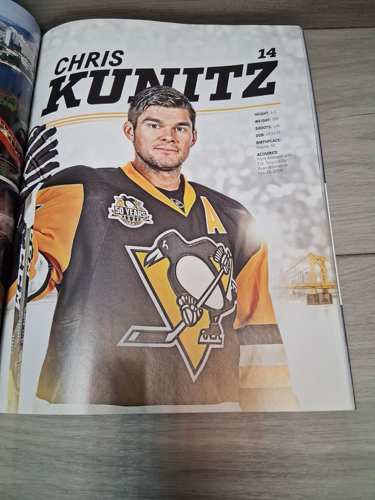 2016-2017 PITTSBURGH PENGUINS YEARBOOK – 50 Years – 1967-2017
