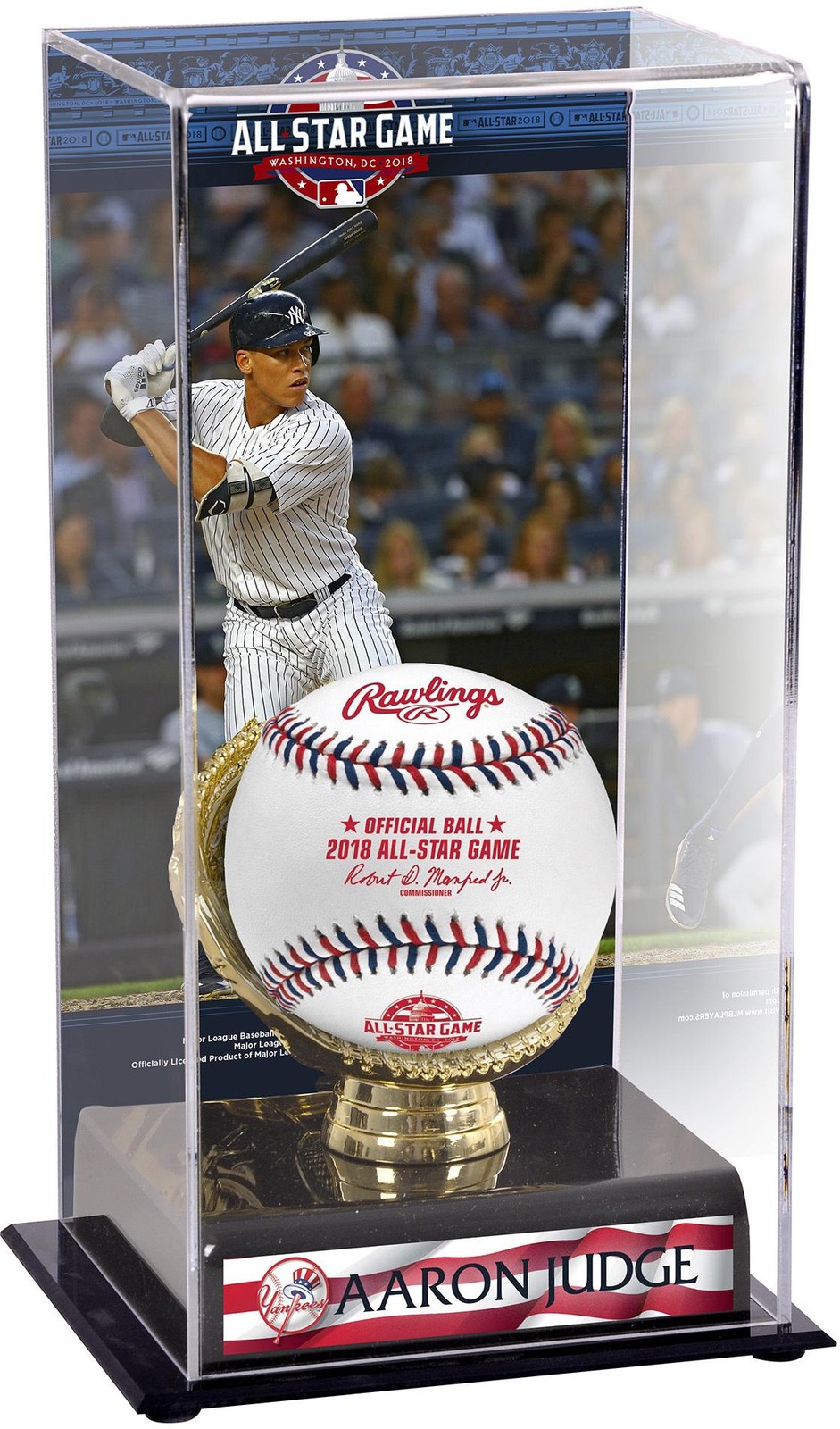Aaron Judge New York Yankees 2018 MLB All-Star Game Gold Glove Case with Image