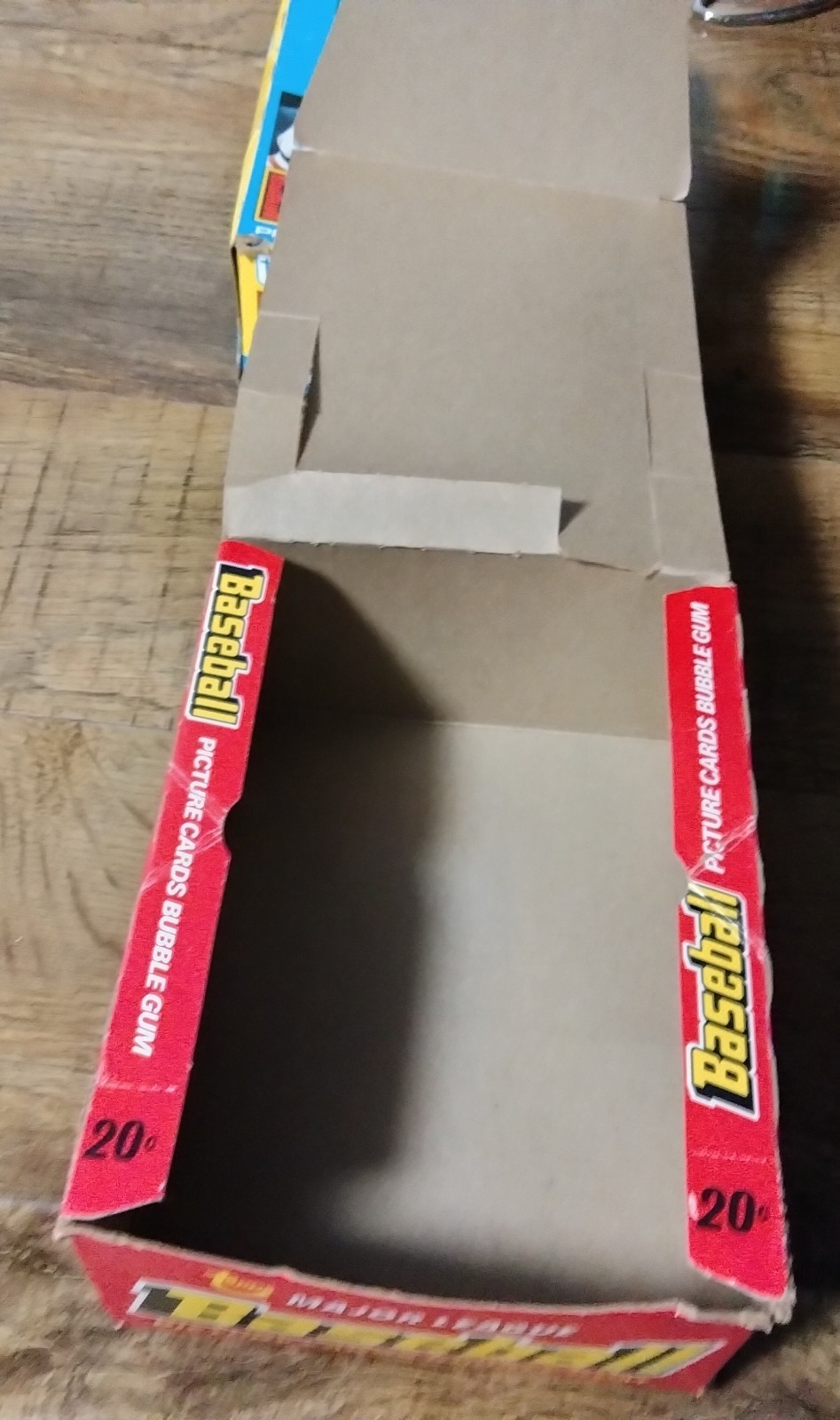 1978 And 1979 Topps Baseball Empty Display Boxes, Good Cond, see description