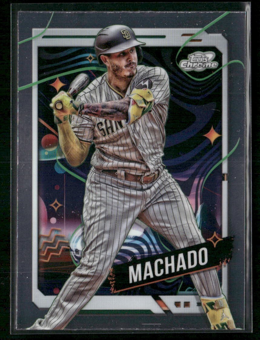 2024 Topps Chrome Cosmic Manny Machado #12 Padres