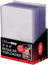 Ultrapro 3 X 4 Regular Toploader With Soft Sleeves