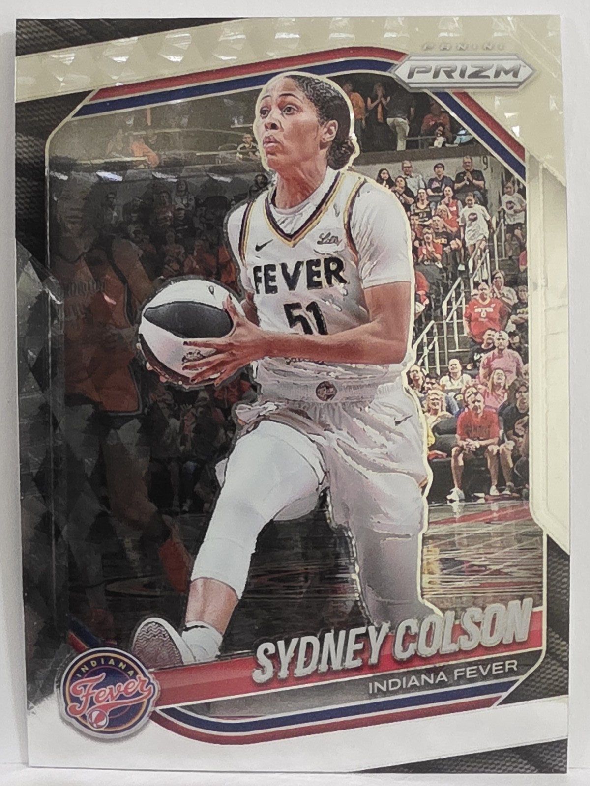 2025 Panini Prizm WNBA #1 Sydney Colson Swirl Prizms