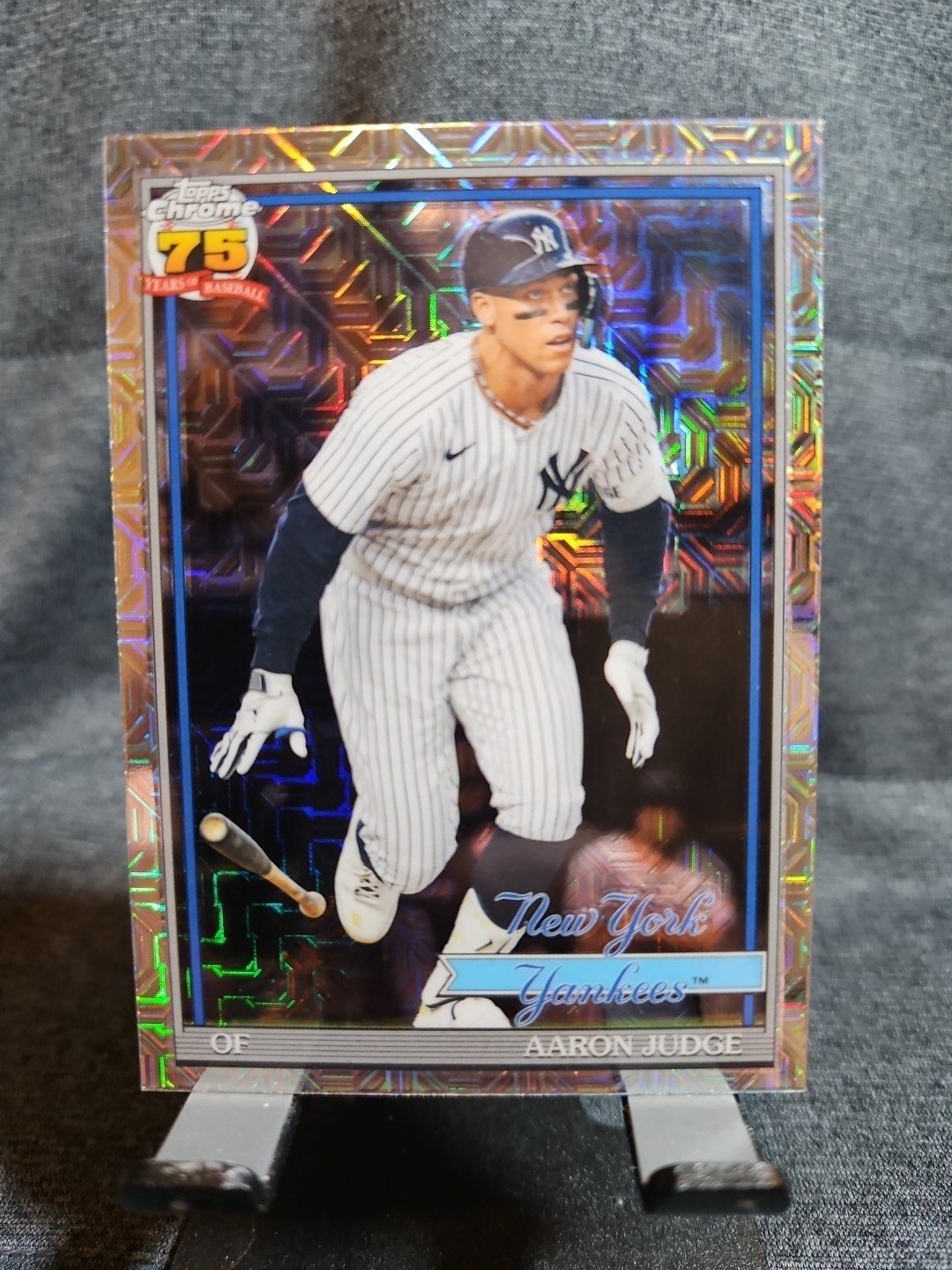 Topps 2026 Series 1 Aaron Judge Mojo Refractor 91C-82 Yankees