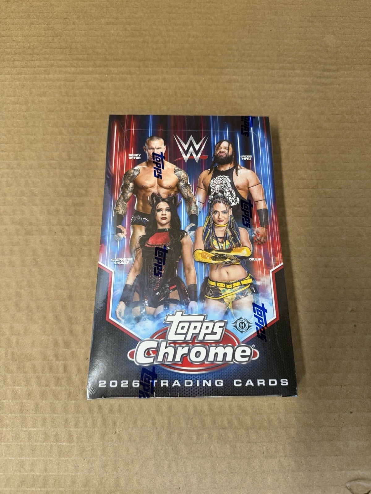 2026 Topps Chrome WWE Hobby Box
