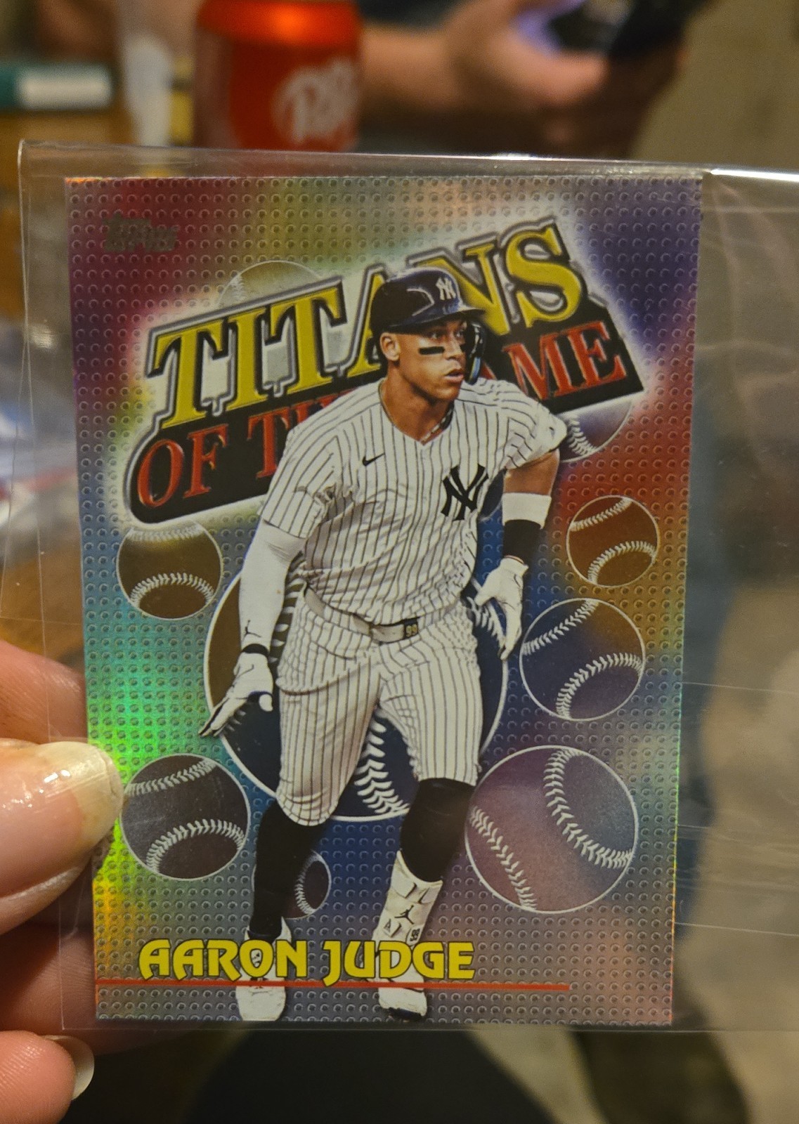 2026 Topps Series 1 – Titans of the Game Aaron Judge #TOG-3