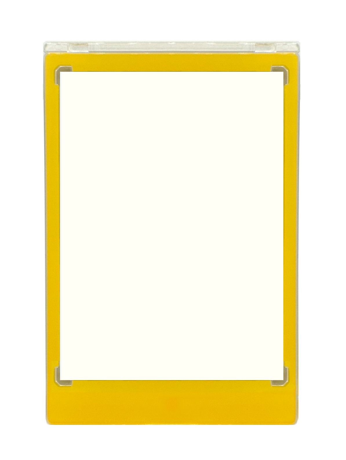 CF Magnetic Card Holder One Touch Case YELLOW BORDER – 35PT-360PT Sizes