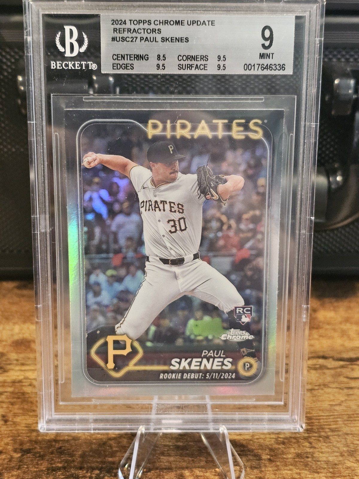 2024 Topps Chrome Update Refractors #USC27 PSA 9