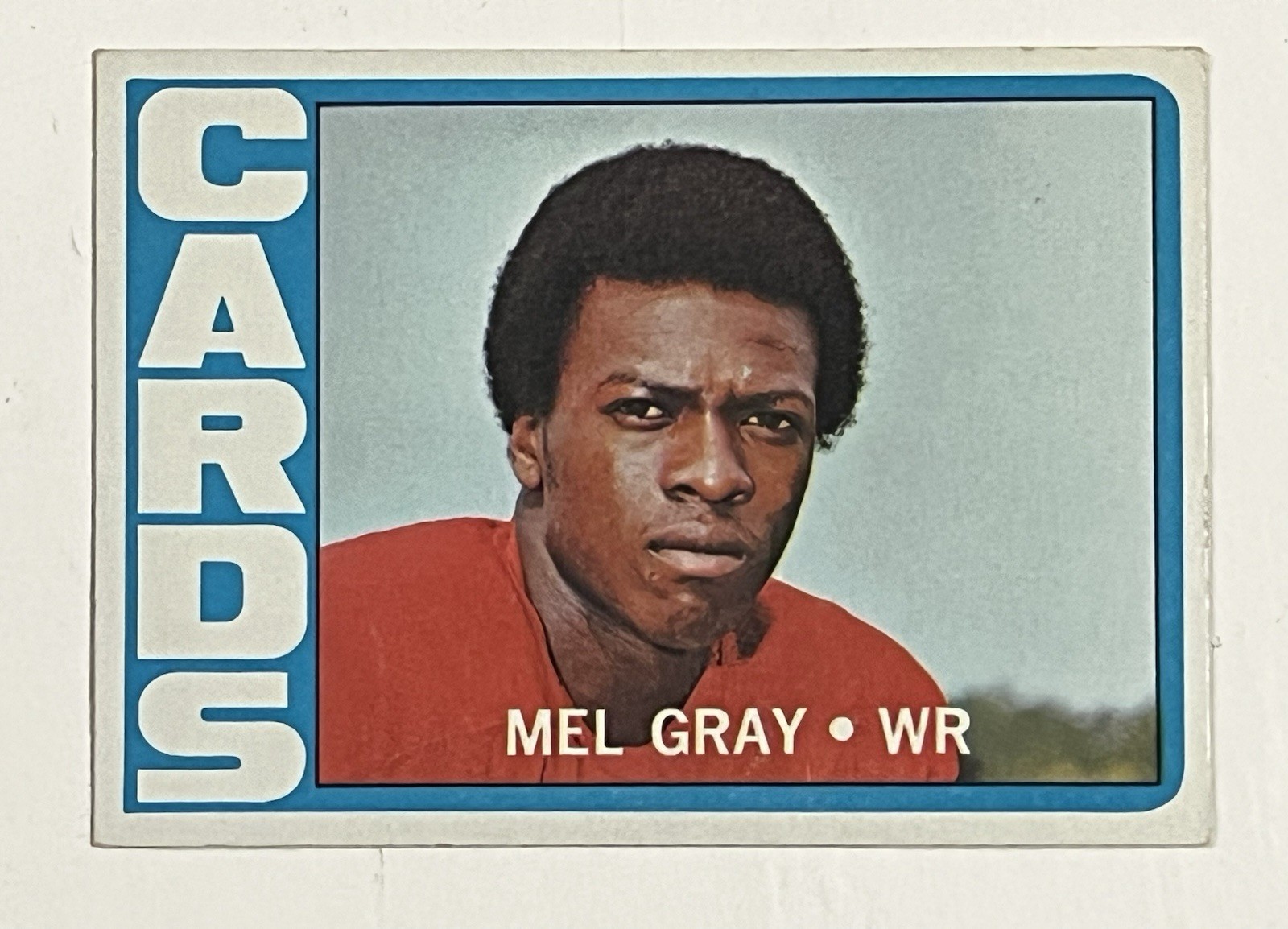 1972 Topps Mel Gray RC Rookie Cardinals #112 EX