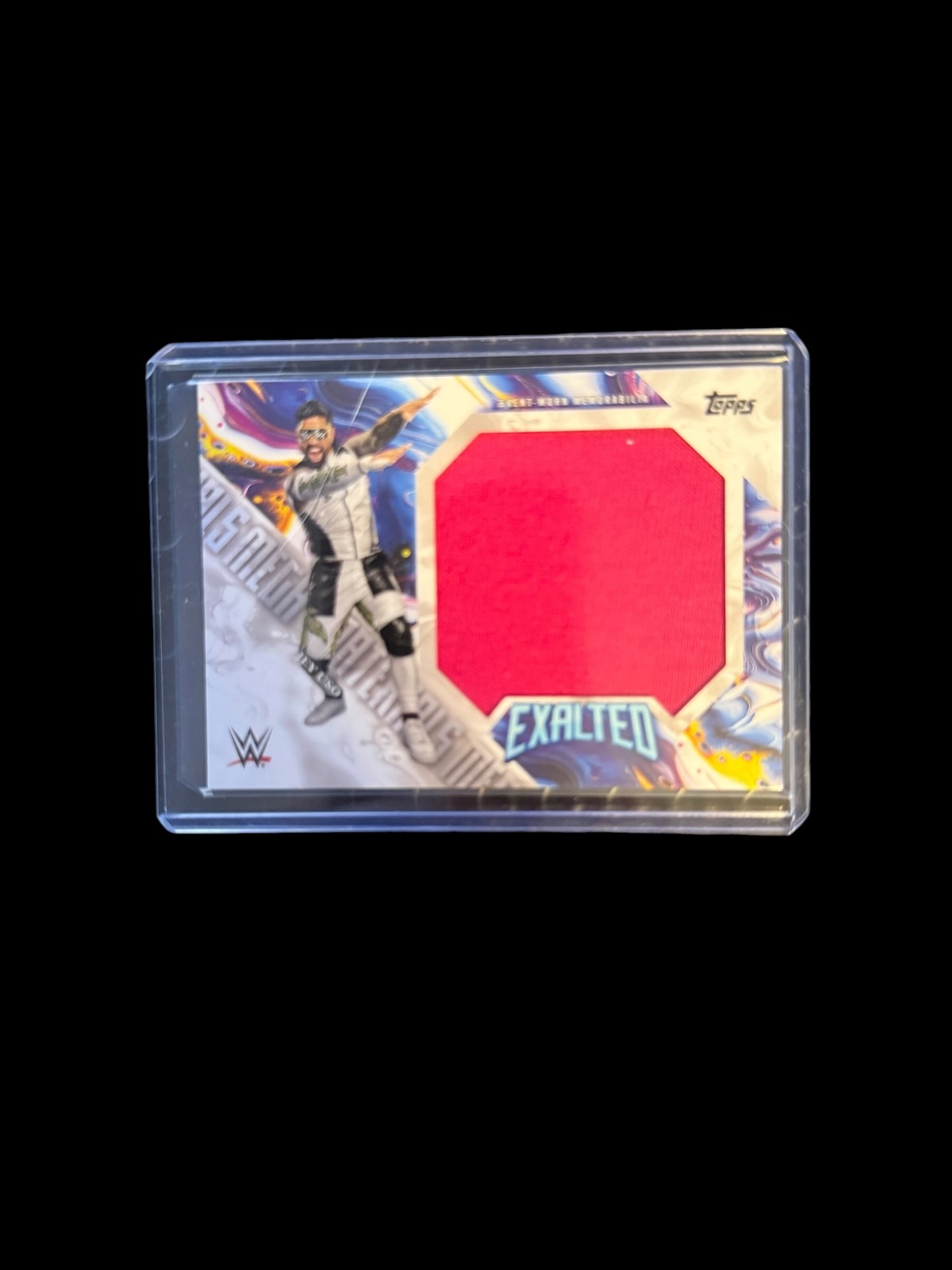 2025 Topps Exalted WWE #MM-JY Jey Uso Mega Materials