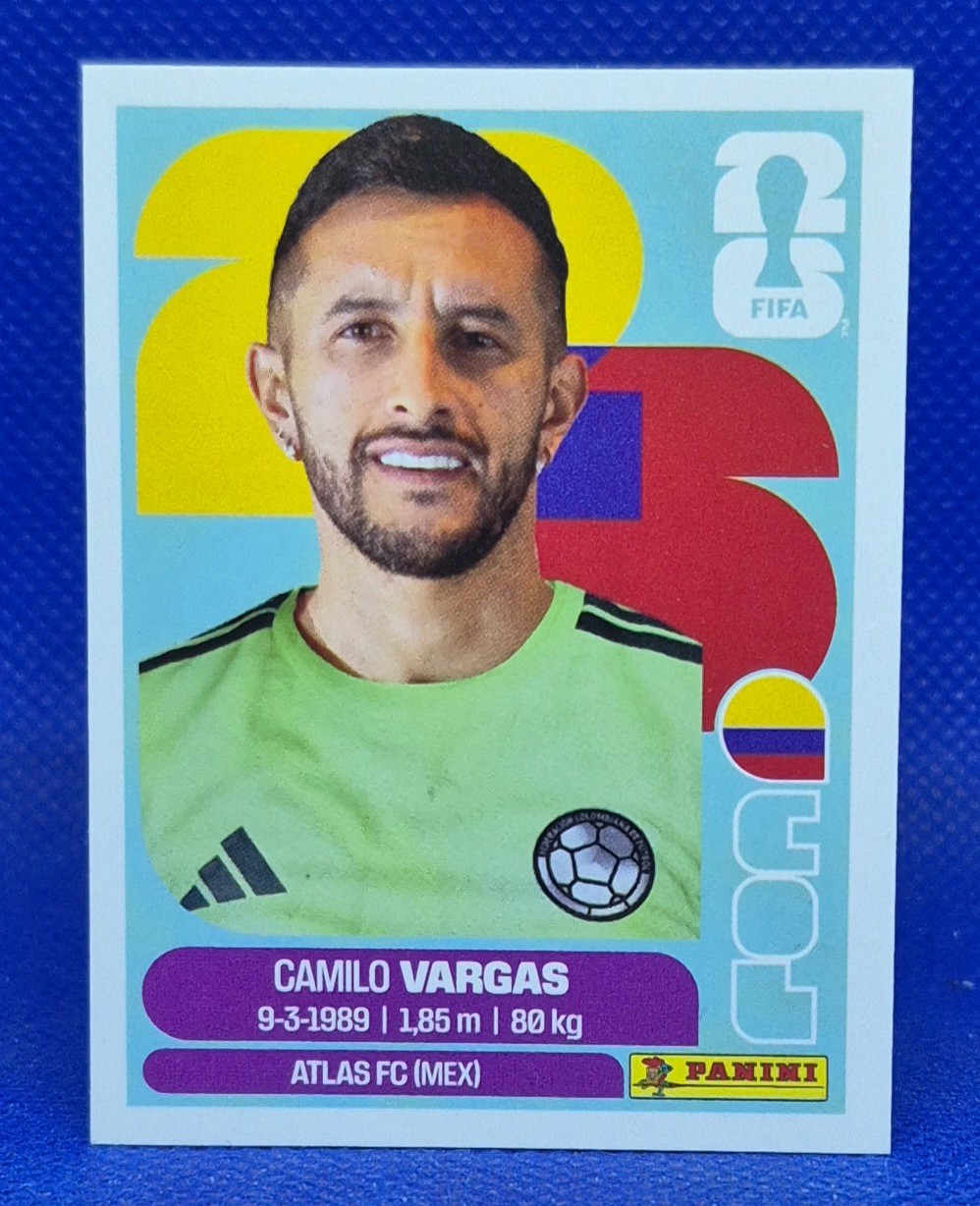 2026 Panini FIFA World Cup Sticker Camilo Vargas #COL 2 – Colombia