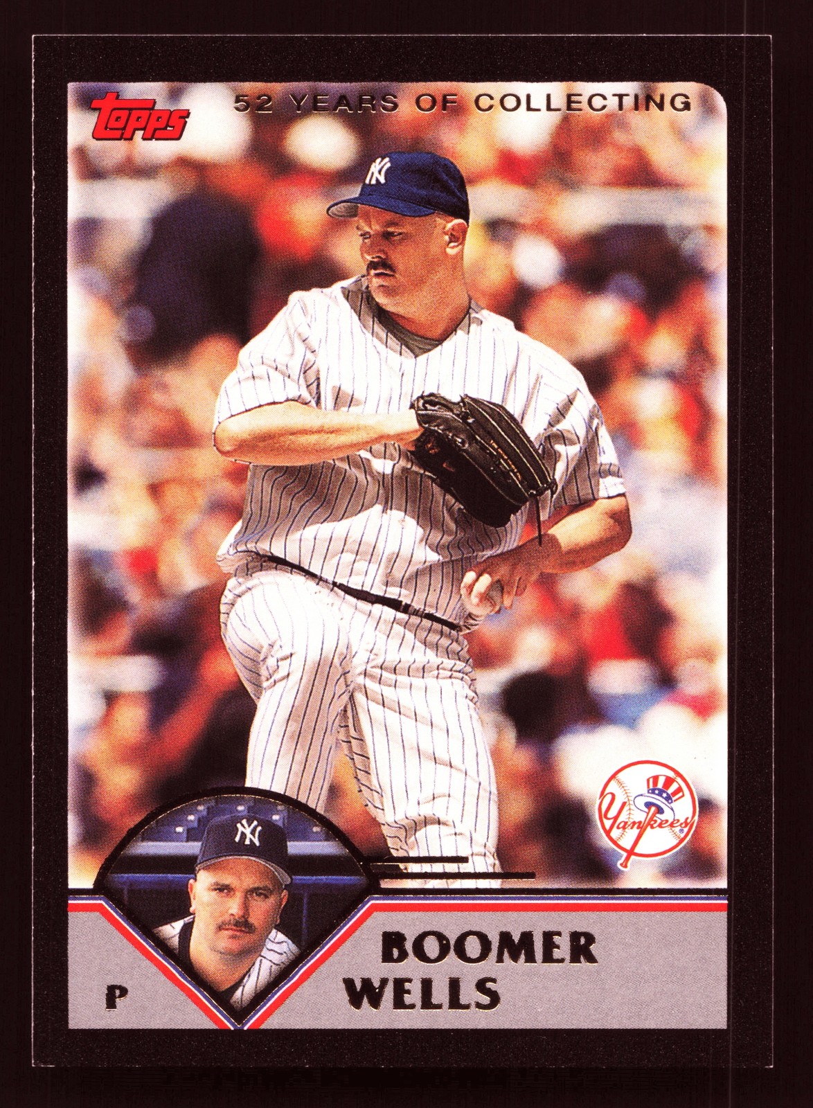 Boomer Wells New York Yankees Black 2003 Topps #574