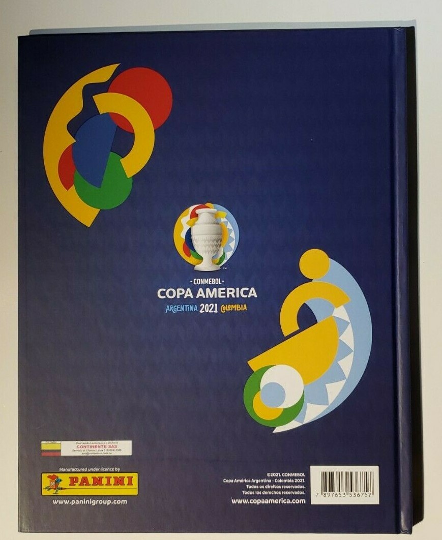 PANINI COPA AMERICA 2021 EMPTY HARDCOVER ALBUM