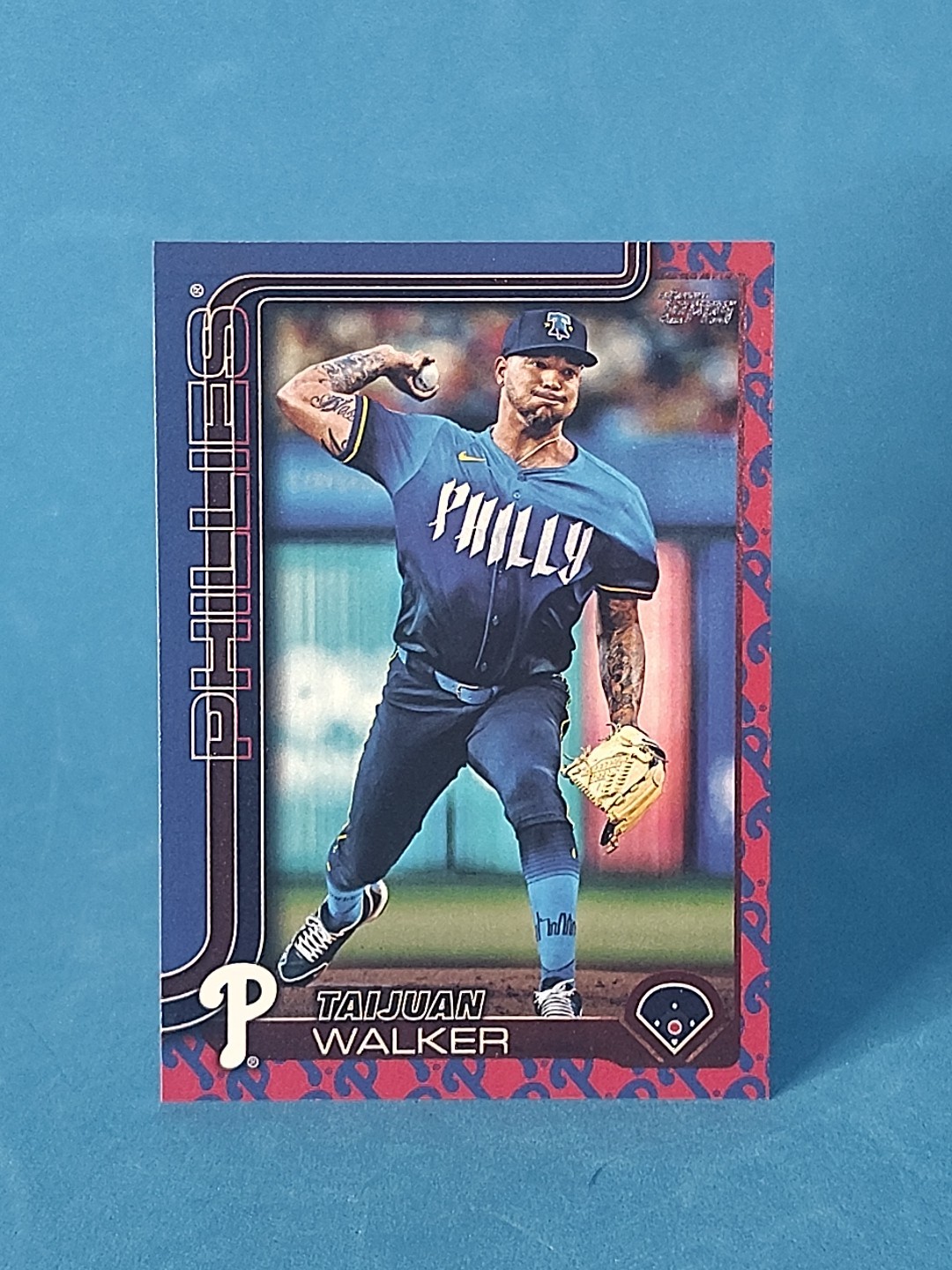2025 Topps Series 2 – Taijuan Walker #351 Team Color Border