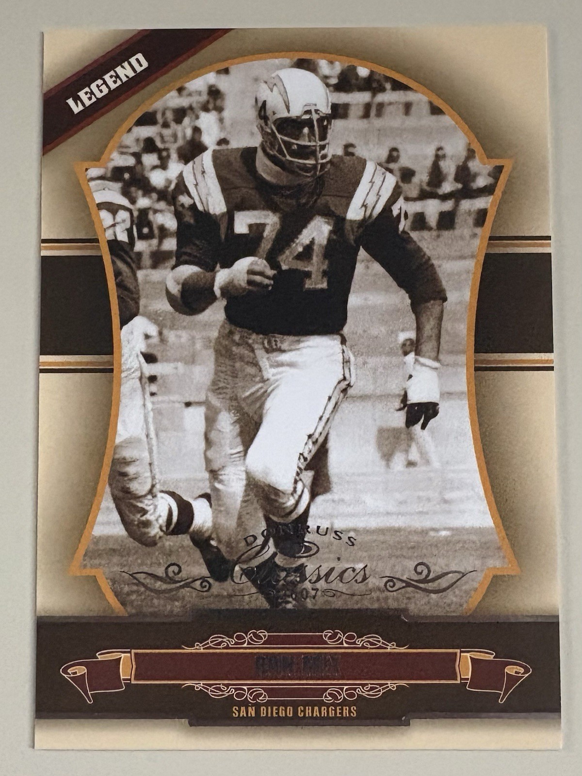 2007 Donruss Classics – Legend Ron Mix #142 /999