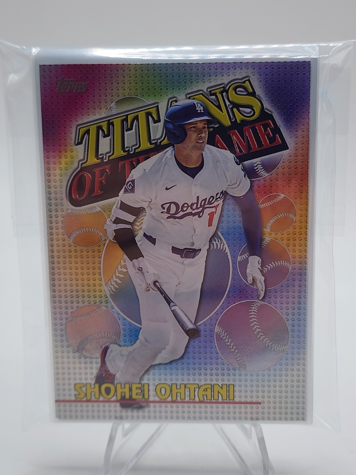 2026 Topps Titans Of The Game Set TOG1-TOG20 Ohtani Judge Witt Trout
