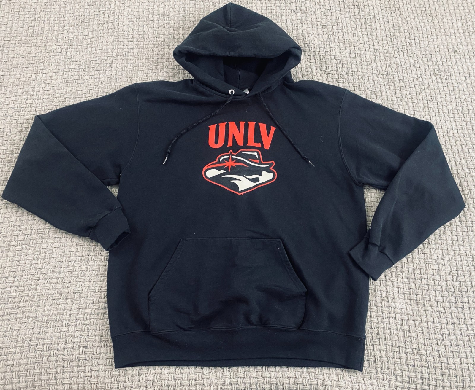 Champion UNLV Rebels Unisex Adult Hoodie Sweatshirt Black Size L
