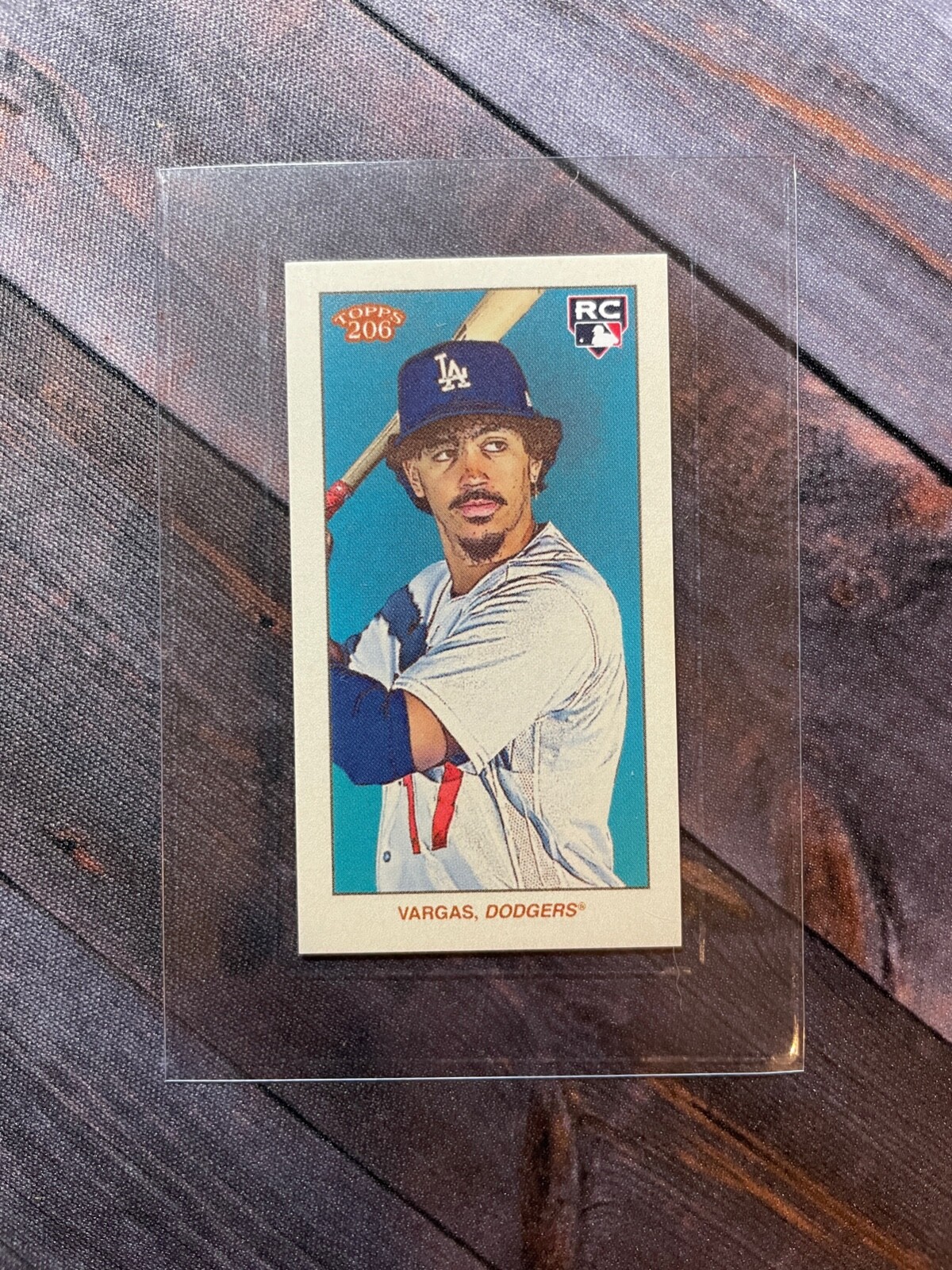 2023 Topps 206 Low Series Miguel Vargas RC Los Angeles Dodgers Low Print Run