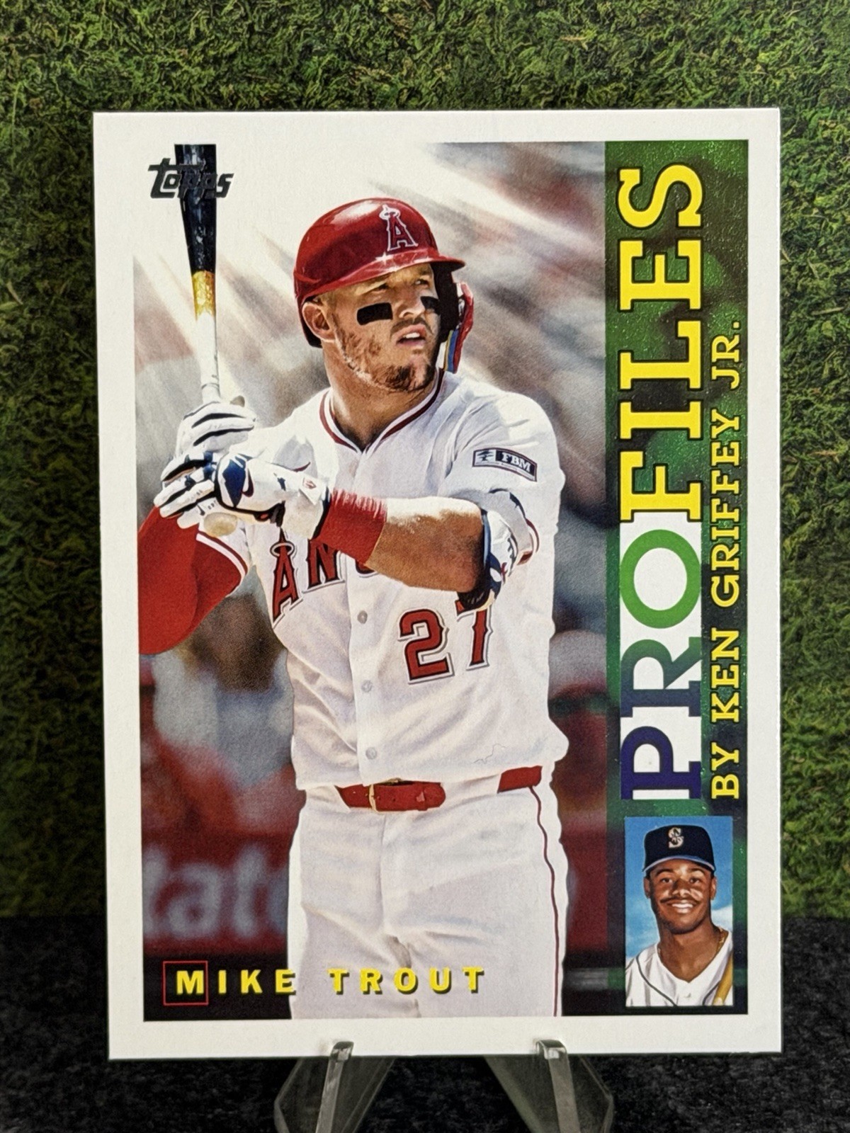 2026 Topps Series 1 Profiles #TP-2 Mike Trout Los Angeles Angels Insert 💎💎💎