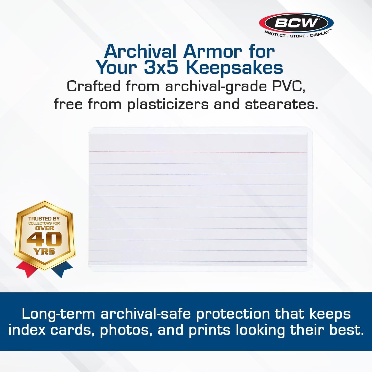Transparent 3×5 Topload Holders in Bulk – 100 Pack for Ultimate Preservation