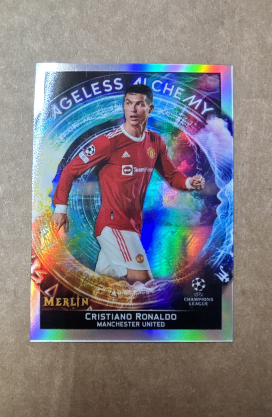 2021-22 Merlin Chrome Uefa Club Competitions – Ageless Alchemy Cristiano Ronaldo