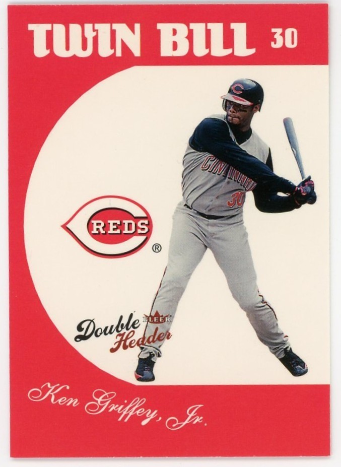 KEN GRIFFEY JR 2003 Fleer Double Header Twin Bill #6 of 10TB A