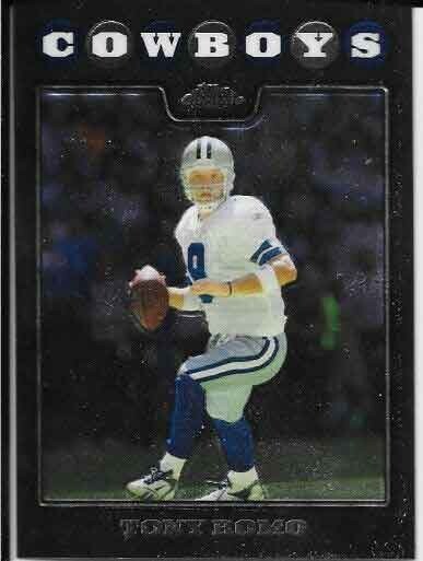 2008 Topps Chrome Football #TC14 Tony Romo – Dallas Cowboys
