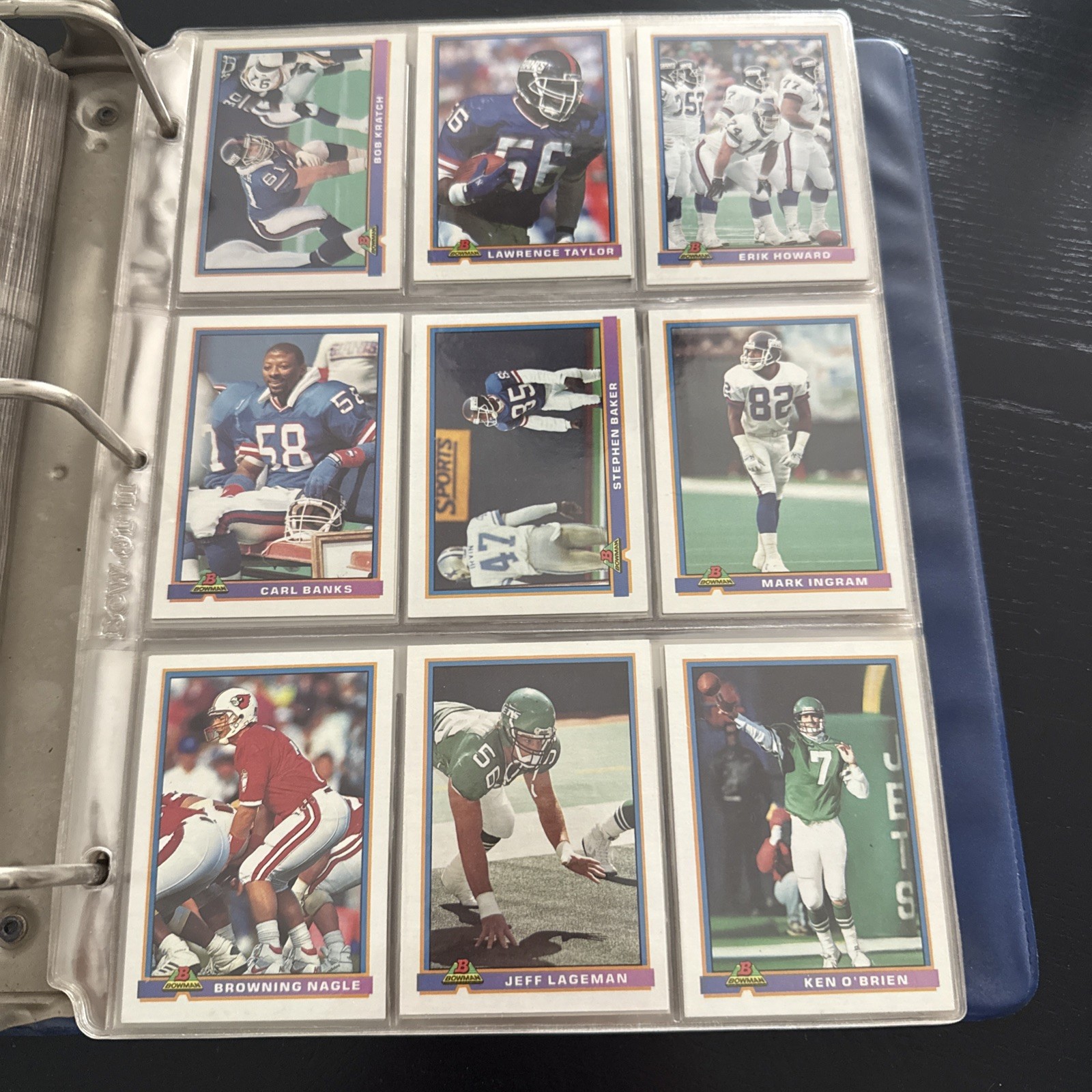 1991 Bowman Football Card #s 375-561 +Rookies -You Pick- NFL Trading Cards