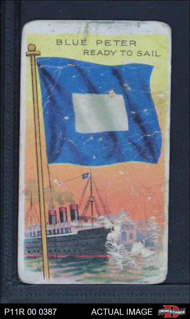 1911 Flags of All Nations T59 Blue Peter Ready To Sail 1 – POOR