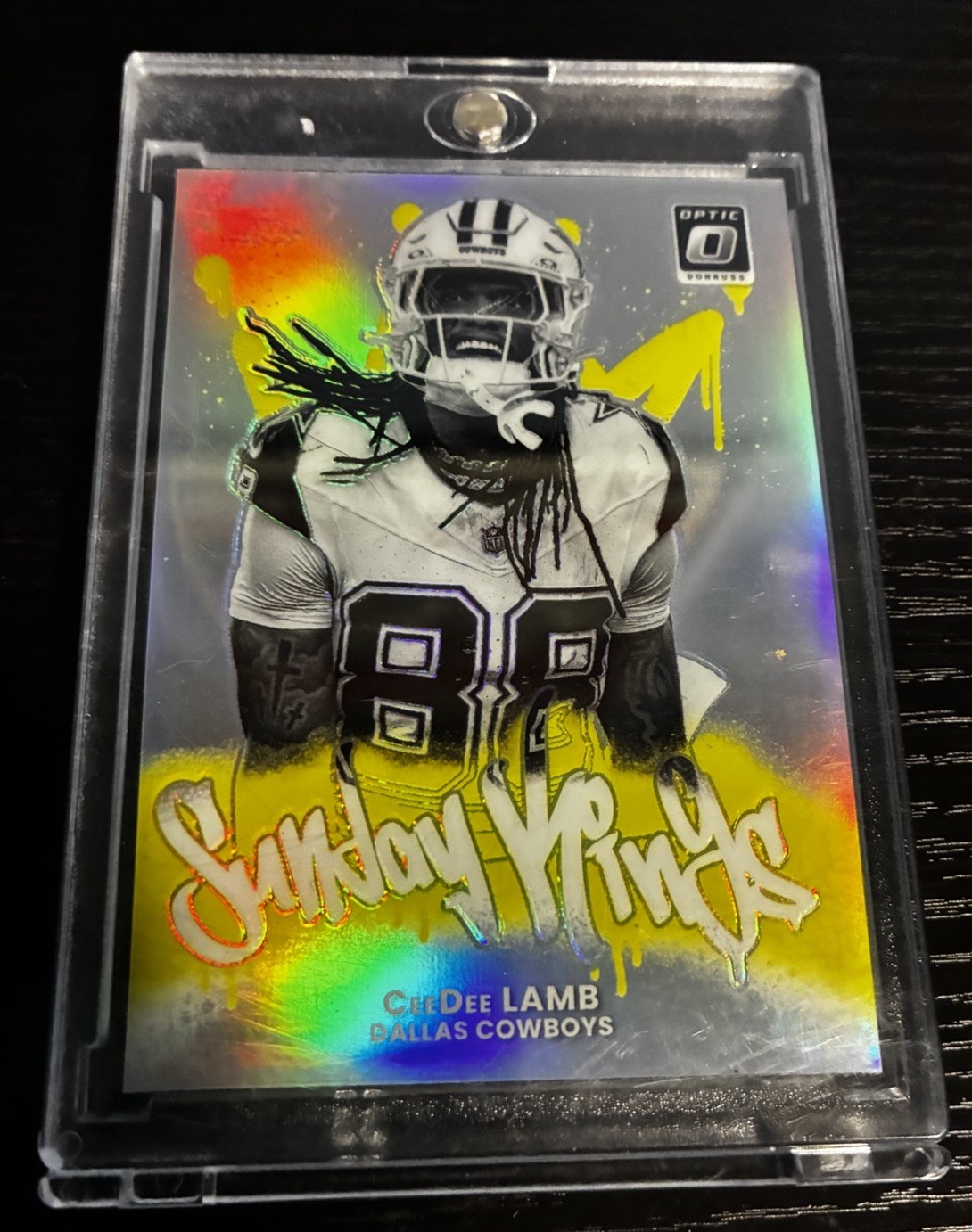2025 Panini Donruss Optic Sunday Kings Ceedee Lamb Case Hit SSSP