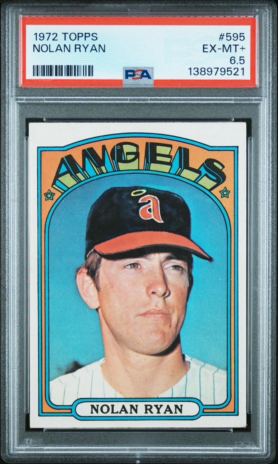 1972 Topps Nolan Ryan #595 PSA 6.5