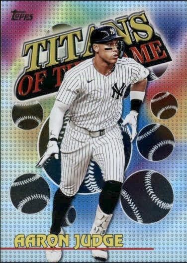 2026 Topps #TOG-3 Aaron Judge Titans of the Game