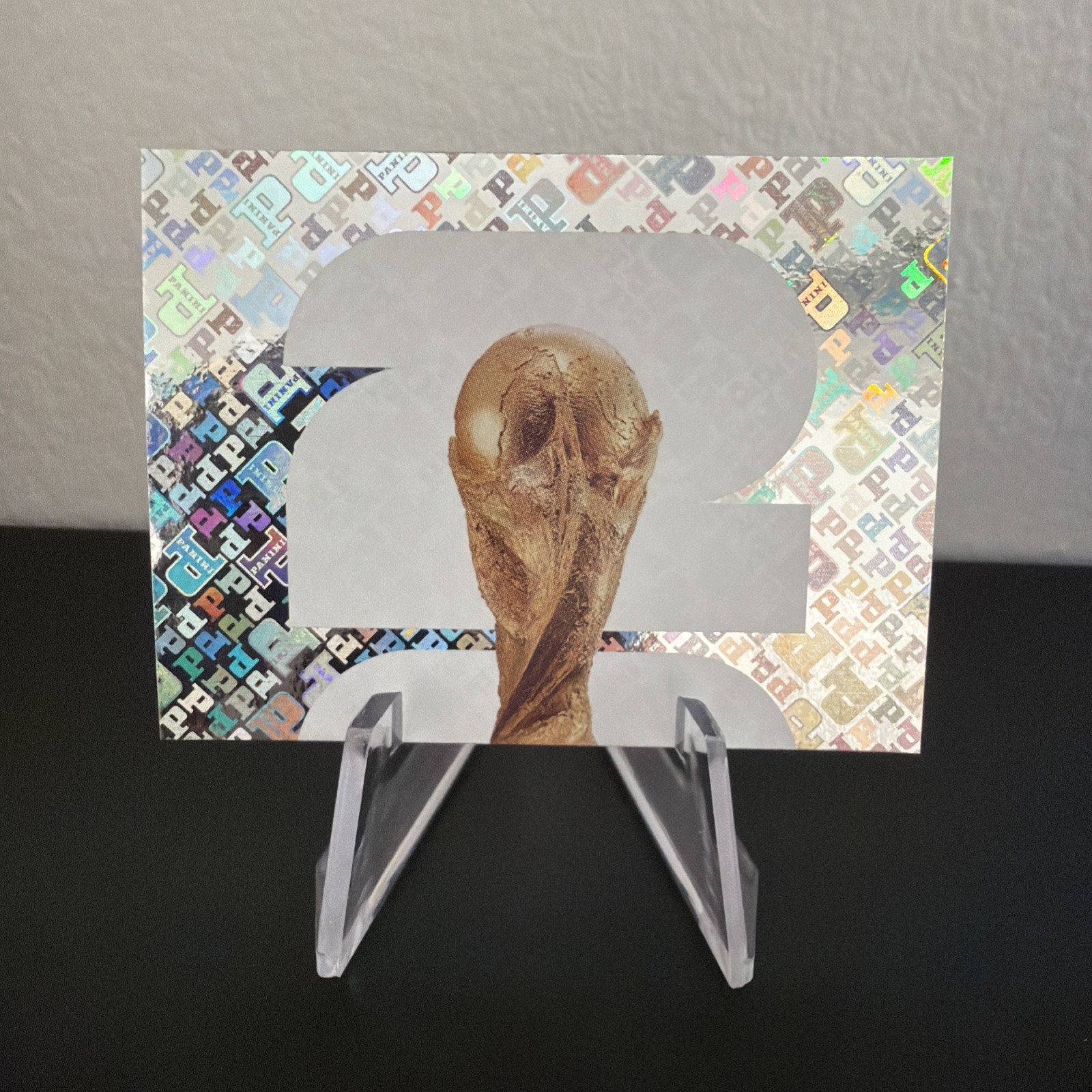 FIFA World Cup FIFA World Cup Trophy Holographic Soccer Trading Card FWC 1