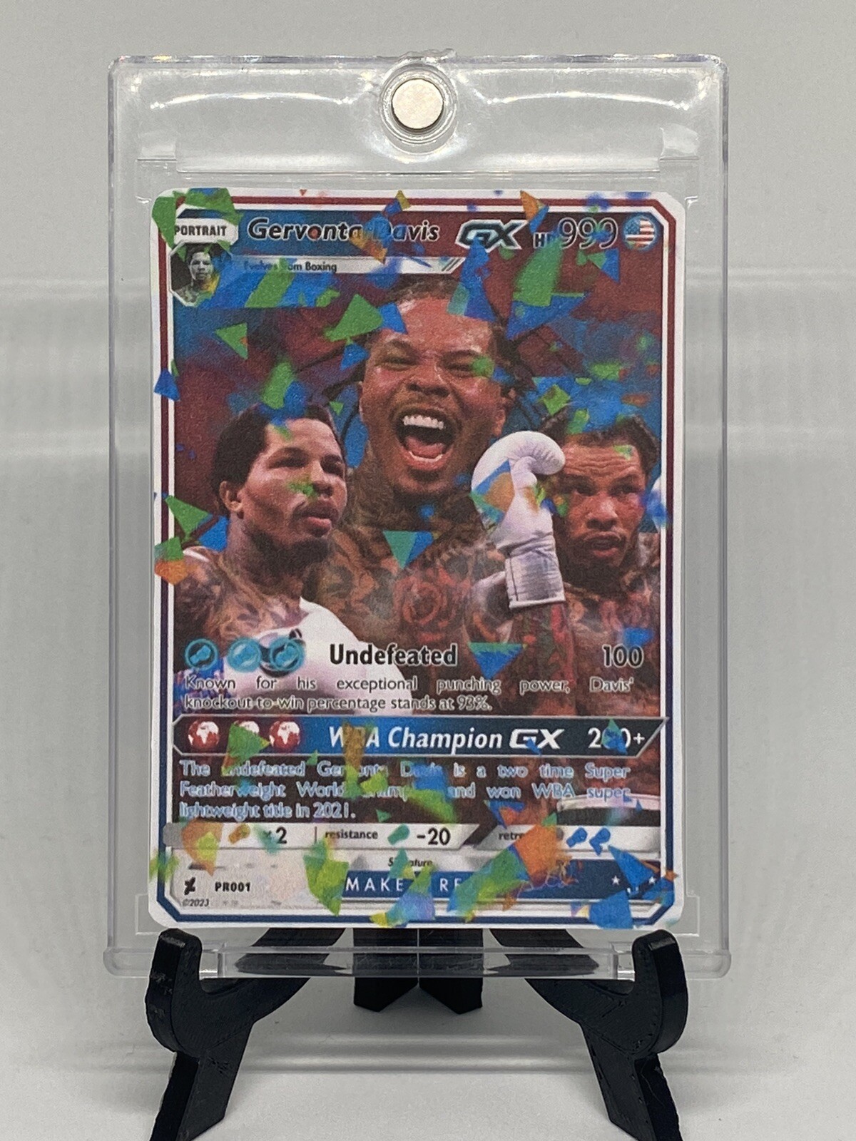 Gervonta Davis Pokémon Card Boxing