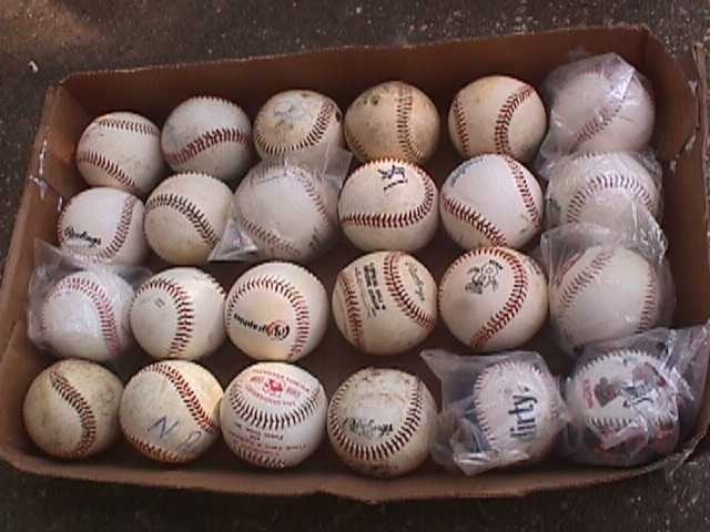 MIXED LOT Various Novelty and OTHER Baseballs