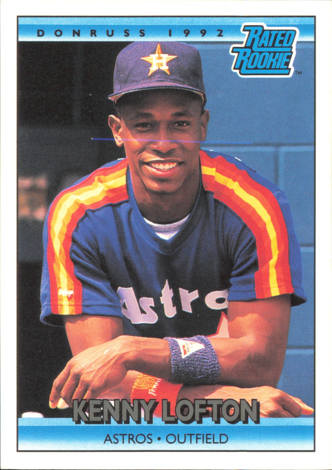 1992 Donruss #5b Kenny Lofton Rated Rookie