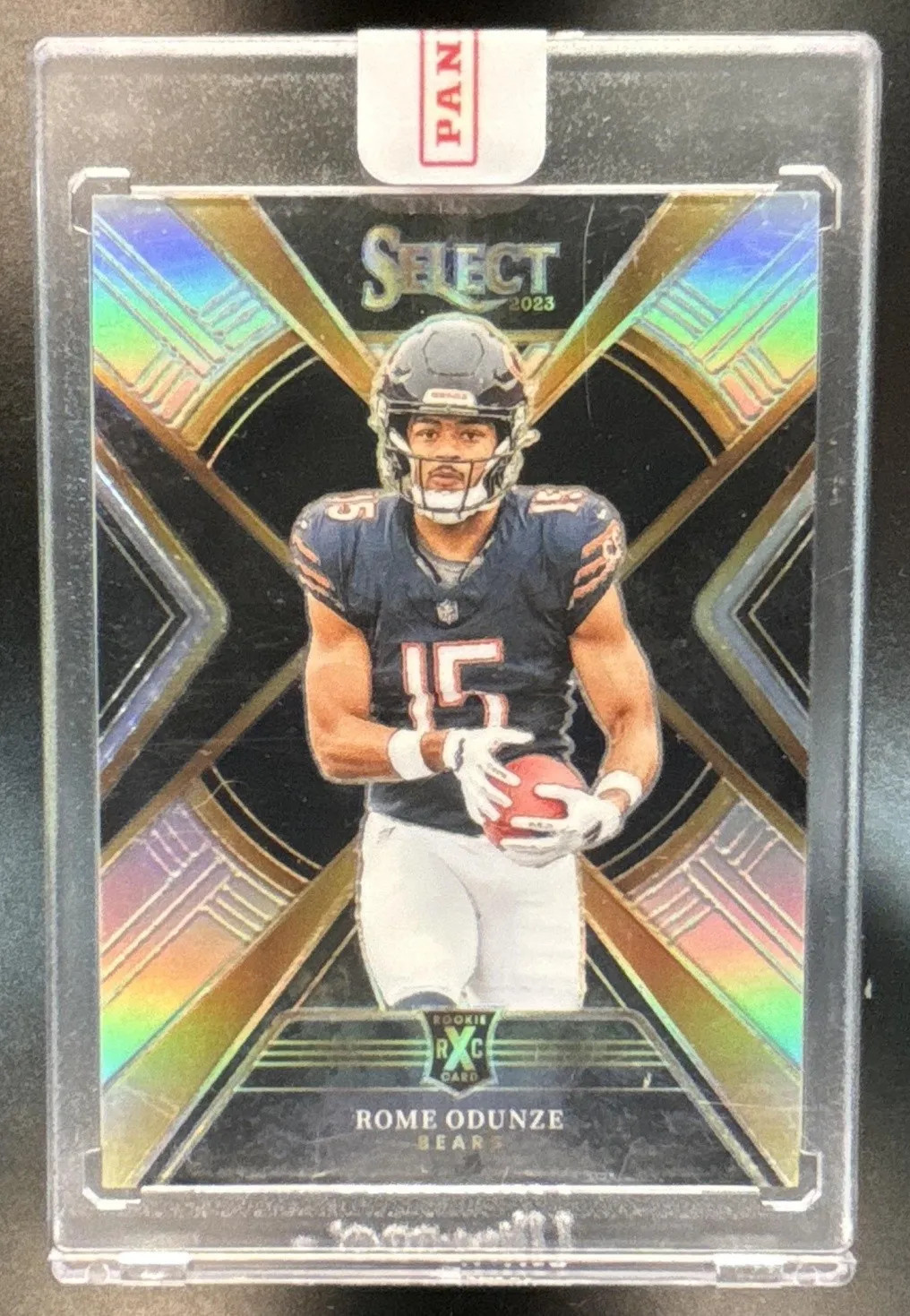 2023 Panini Select Rome Odunze Silver Prizms #512 RC XRC