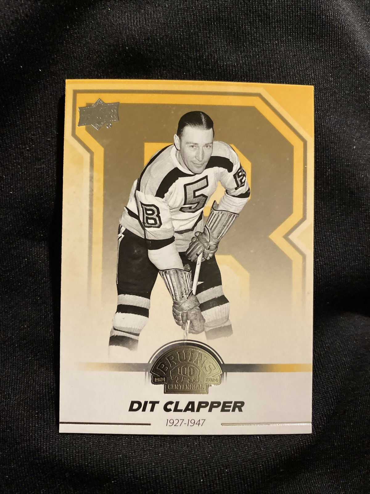 2023-24 Upper Deck Centennial Dit Clapper #24 Basic