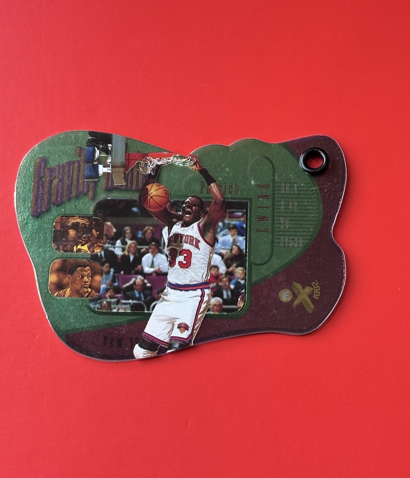 1997-98 E-X2001 #5 GD Patrick Ewing X2001 – Gravity Denied