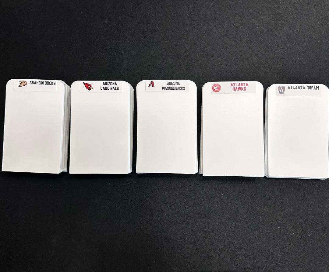 BUNDLE – 5 League TALL Size Dividers – *NFL *MLB *NBA *NHL*WNBA!
