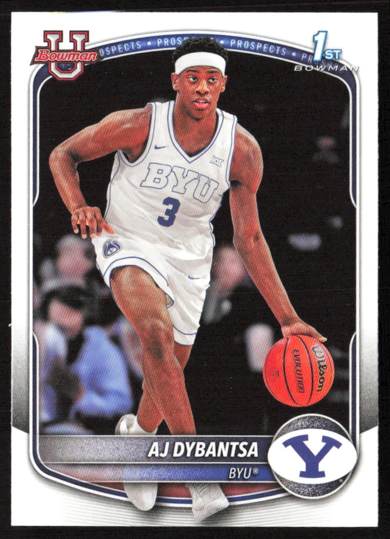2025-26 Topps Bowman Prospects AJ Dybantsa BYU Cougars #BPP-1 Base