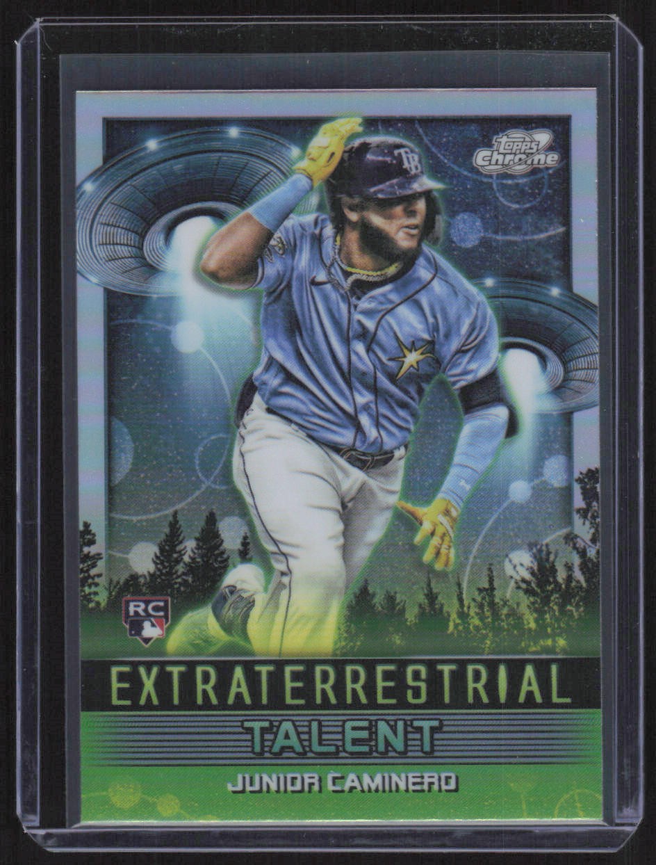 2024 Topps Chrome Cosmic #ET-1 Junior Caminero Extraterrestrial Talent