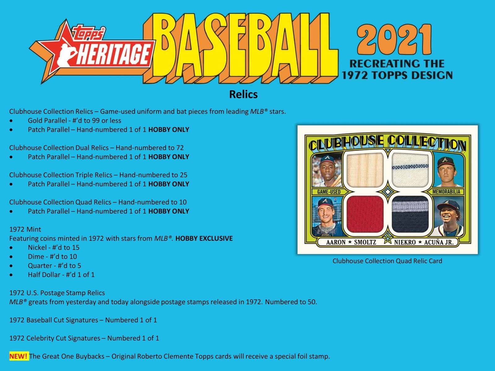 2021 TOPPS HERITAGE BASEBALL HOBBY BOX