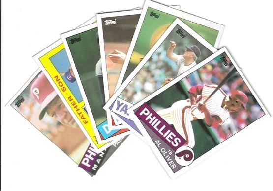 1985 TOPPS BASEBALL CARD SINGLES (265-528)***30¢ EACH / $3.00 MINIMUM***